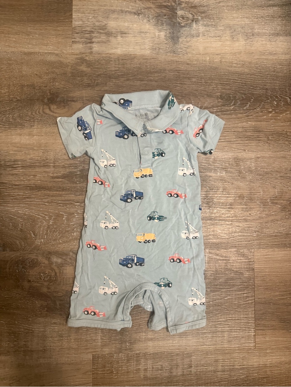 Kyte Baby 6-12 Month Truck Polo Shortall
